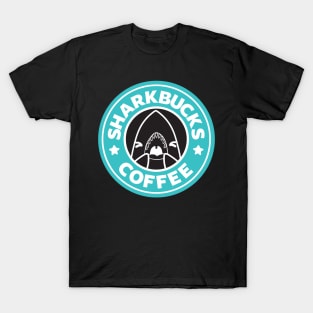 Sharkbucks Logo [Teal] T-Shirt